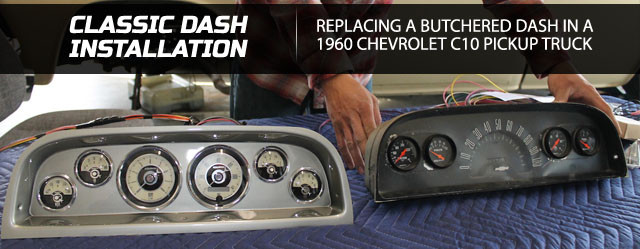 SUPER CHEVY Article On How To Install Analog Dashboard Gauges on a 1965 Chevelle
