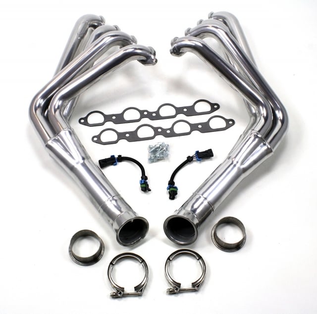 JBA Performance Exhaust offers long-tube headers for LS2, LS3 and LS7-equipped C6 Corvettes. The long-tube design, in general, generally helps build horsepower through less restriction, but that very attribute can also shave a pound-feet off the maximum torque output.