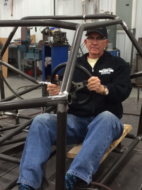 Car co-owner Axle Weiss in the driver's seat - move over, John - he's comin' for ya!