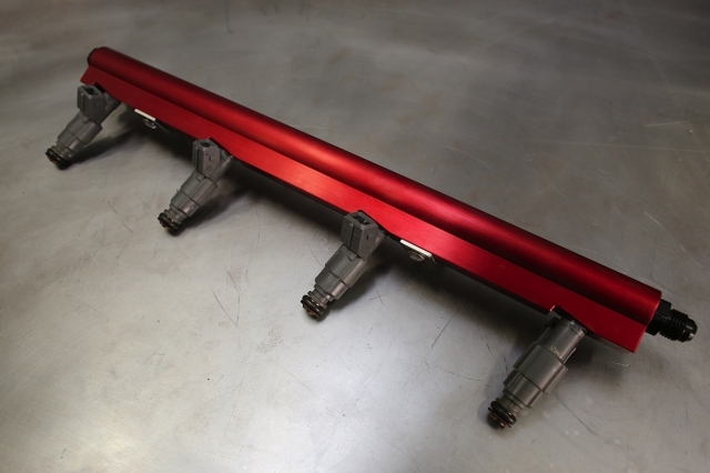 BBK's LS fuel rails are machined from billet aluminum and feature a 1/2-inch internal passage.