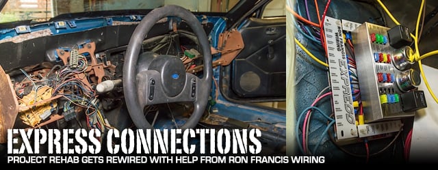 Rehab Rewired: Upgrading Fox body Wiring With Ron Francis Wiring - StangTV
