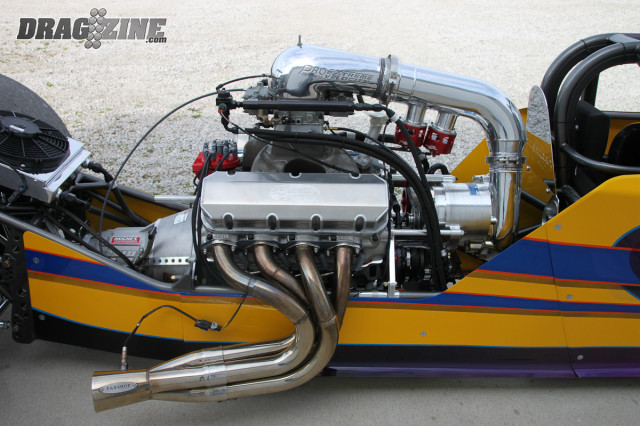 The new F-1X supercharger and RaceDrive have captured the interest of the Top Dragster crowd, who have found that the dimensions of the gear drive allow it to fit within their unmodified chassis, while the supercharger delivers more than enough power for the kind of numbers they look to produce without hurting parts.