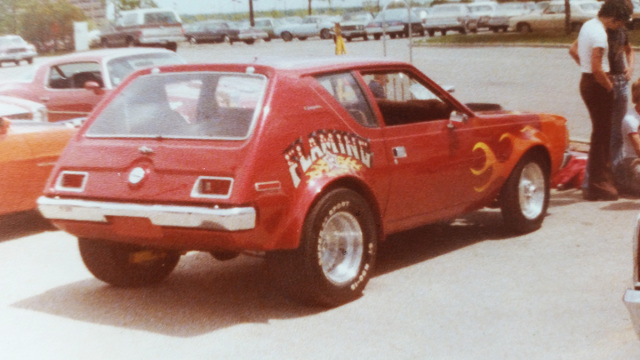 One of Paja's earliest race cars was this 1972 AMC Gremlin with a 327 Chevy , a tunnel ram, dual quads, and a four-speed -- a far cry from the six-second Camaro he campaigns today.
