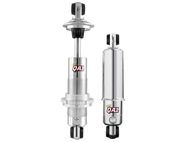 The new Hollywood Hot Rod Series shocks from QA1 feature chrome-plated aluminum style.