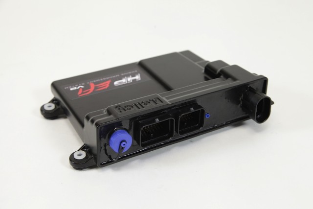 Like all of Holley's EFI family, the HP's processing unit is environmentally sealed so that it can be mounted in the engine bay or inside the vehicle.