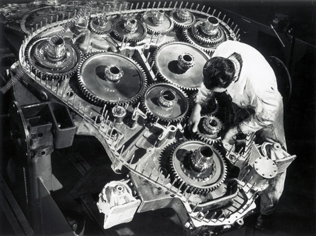 Deltic Gears Being Worked On Photo-1
