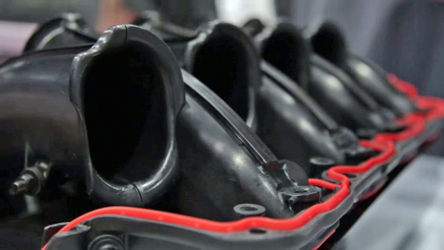 The intake runners have bellmouths formed at each inlet end; the cylinder head entry points have enough meat to port-match the manifold to your heads.