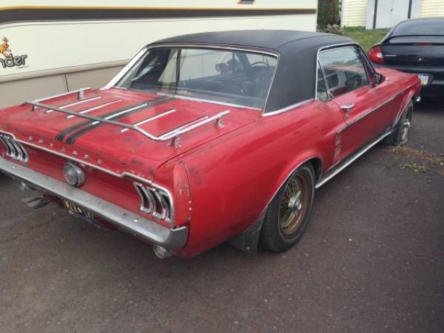 Craigslist Find: Rare Cherry Red 1967 Mustang GTA S-Code ...