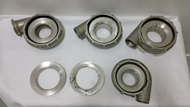 Shown are just a small grouping of engineering revisions for the ProVolute internal machining process
