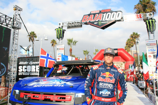 Bryce Menzies out at the 2013 Baja 1000