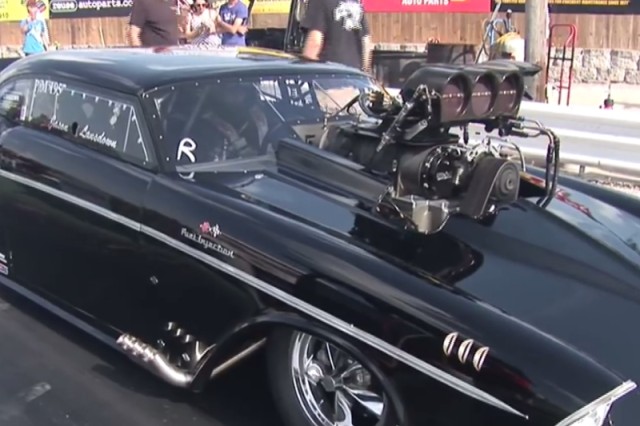 1957 Chevy Pro Mod supercharger