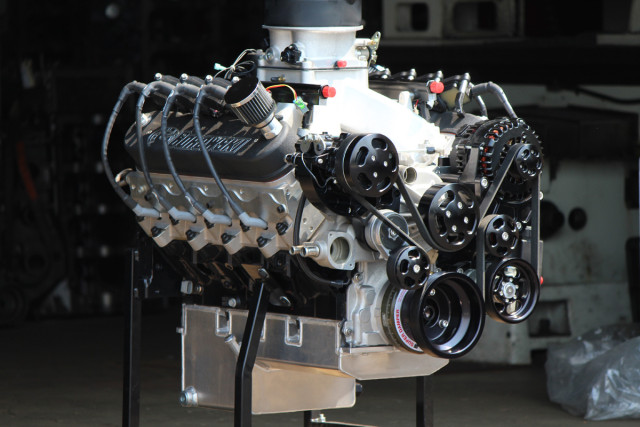 A completed view of Borowski's Pro1 LS3-headed 427.