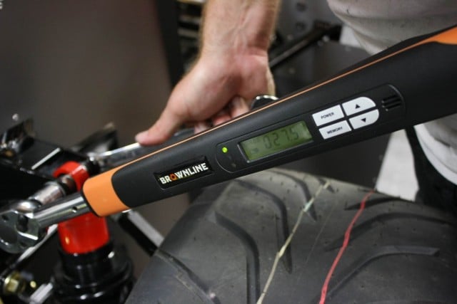 Jegs' digital torque wrench makes it really easy to dial in your desired torque setting with its easy-to-read, back lit LED display screen. If you haven't used a digital torque wrench, you need to add this one to your tool box.