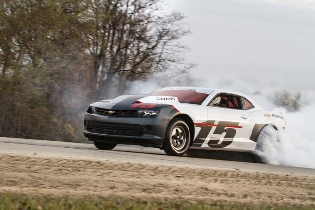 The 2012 COPO Camaro isn't just some hyped up trim package for an SS - these are purpose-built, track-only dragsters. While it's a great starting point to build a competitive drag car, getting a hold of one can be a difficult and costly endeavor. Image; GM
