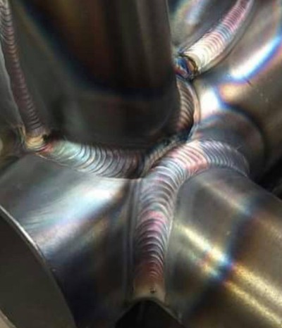 The amazing craftsmanship is carried through to each and every weld!