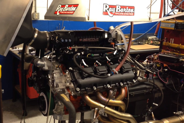 Some simple adjustments to fuel and ignition boosted the power over 1100 HP.