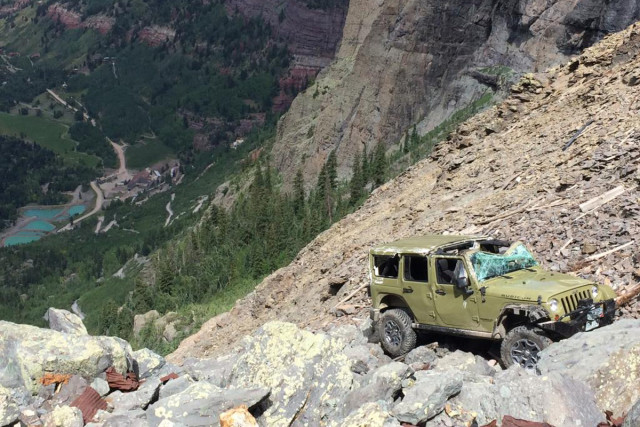Tragedy begets closure: this rollover led to two deaths and the sheriff calling for the Black Bear Pass trail to be closed.