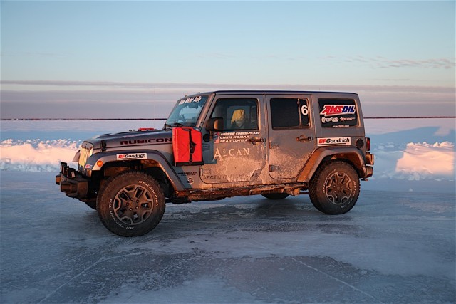 The team is doing the trip in a 2016 Jeep Wrangler Rubicon Unlimited.