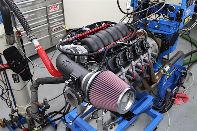 While this LS3 was built for a shootout with a Coyote 5.0 using an identical budget, the strategy was to build a streetable motor on a budget. So even though the components selected aren't geared toward maximum gains for a specific type of intake manifold, it does give us an indication of how a typical warmed-over LS3 would react to these different options.