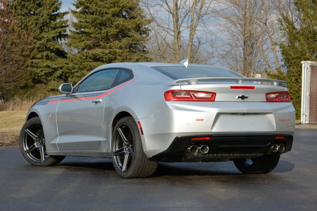 Like the Mustang, the new Camaro gets a smaller footprint as it continues to move away from the traditional, sedan-based muscle car design toward a more sports car focused layout.