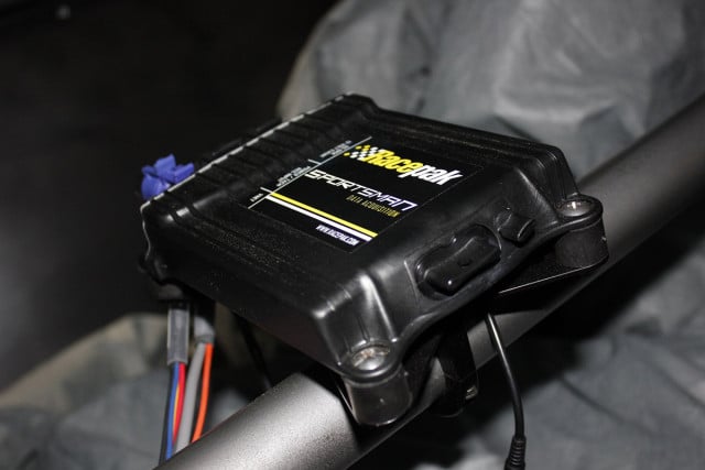 Per the rules we are limited to what dataloggers are legal. We didn’t see any other choice but the Racepak Sportsman logger. The Sportsman comes with internal sensors for engine rpm, driveshaft rpm, battery voltage, and a single 12v event. We opted to expand the our Sportsman to be able to log using all 18 available V-net channels.