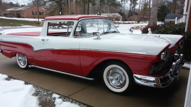 Vince and Cheryl Filippone's 1957 Ford Ranchero