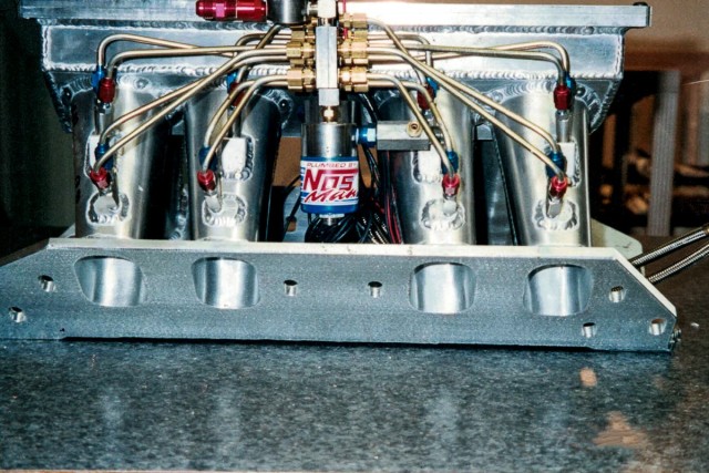 Way back when, Johnson was called the NOSMan; as a traveling technician for NOS, he gathered a following of racers who would also send in their manifolds for his modifications. 