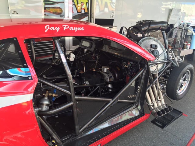 Jay Payne's supercharged Pro Modified Camaro with a Bruno's BRT converter drive unit.