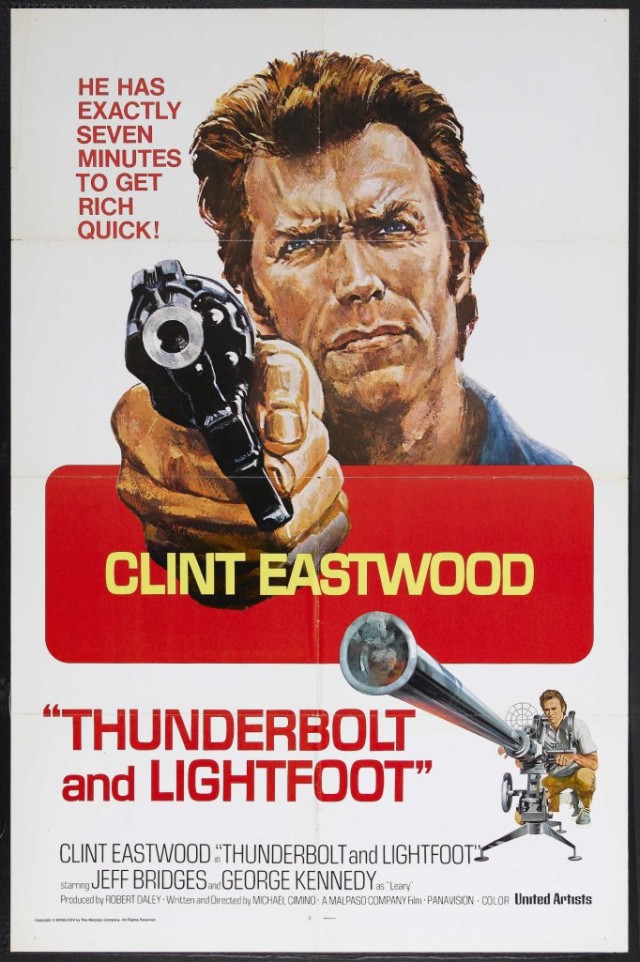 Thunderbolt and Lightfoot original one-sheet movie poster.
