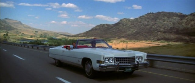 Thunderbolt's purchase: a 1973 Cadillac Eldorado convertible.