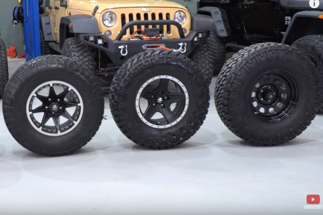 Selecting The Right Size Tire For Your Jeep