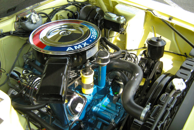 1968 AMC AMX yellow 390 auto md-er