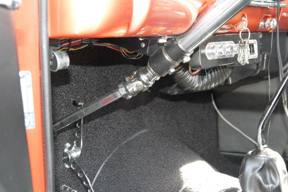 Steering Coupler For GM Manual Gearbox 3/4" 30 Spline Input w/ Flat Spot 