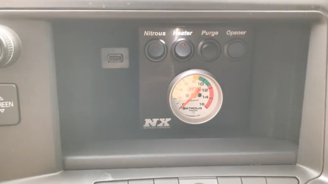 Nitrous Express C7 Corvette Hidden Nitrous Switch Panel