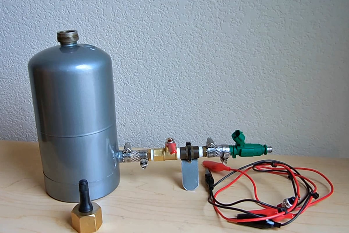 Video: DIY Fuel Injector Testing Rig