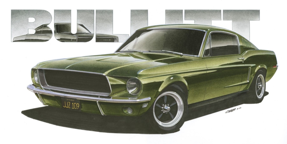 Mustang Design Factory Art ~ Limited Addition  ASSORTED COLLECTION OF PRINTS 