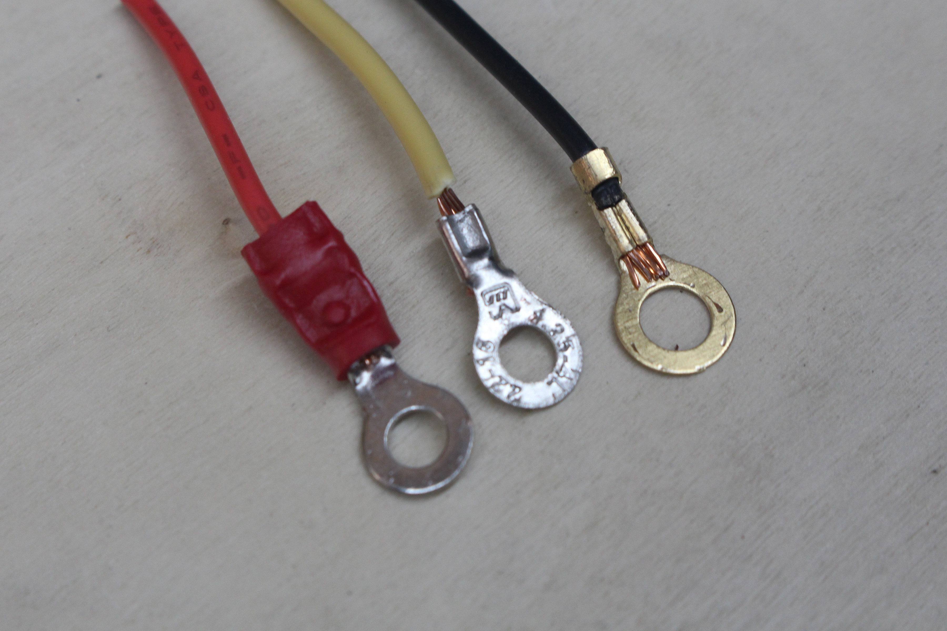 Quick Change Ratchet Crimping Tool Kit For Wire Terminals 7pcs Ergo Design 