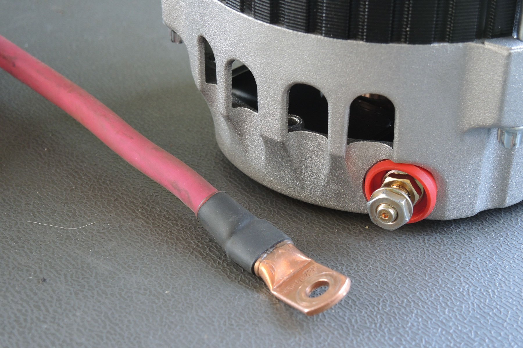 Wire alternator wiring single Trailer Wiring