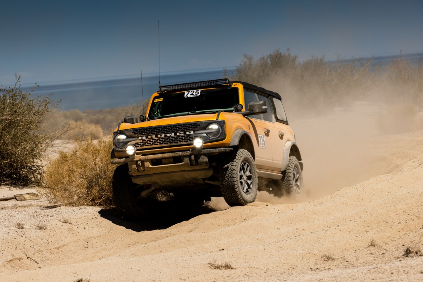 Stock Ford Bronco races to 3rd place finish at Norra Mexican 1000