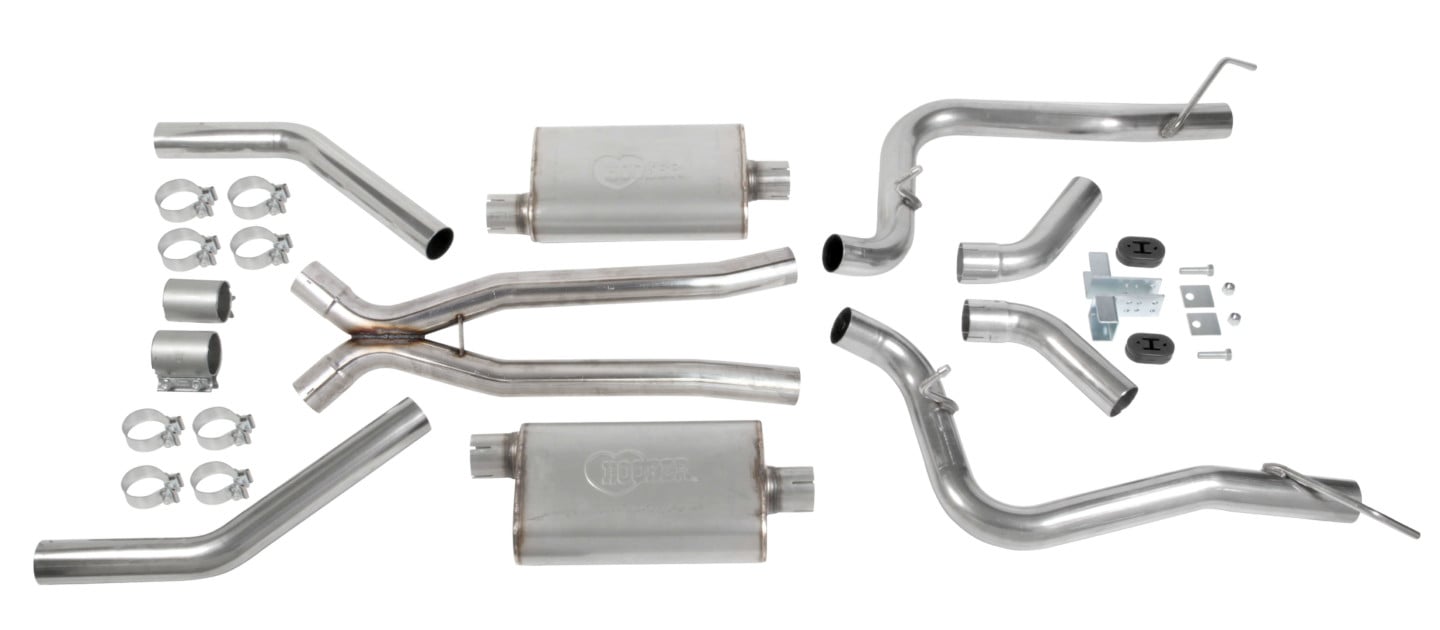 One of several examples of LT exhaust systems offered by Holley. Photo Credit: Holley Performance Products, Inc.