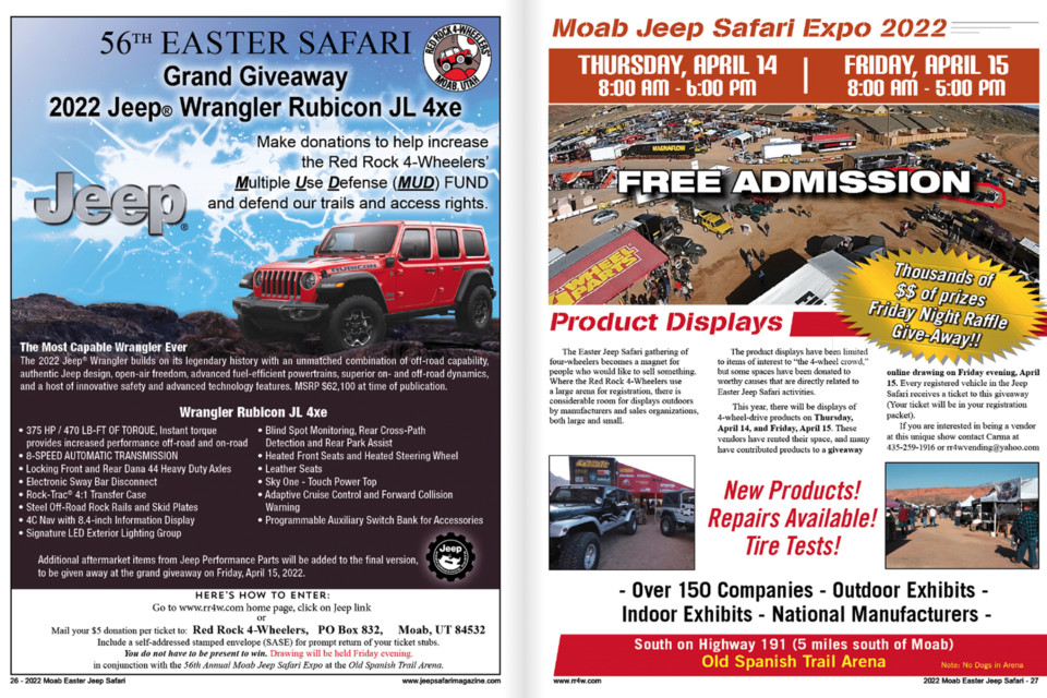 RR4W Easter Jeep Safari 2022 Expo