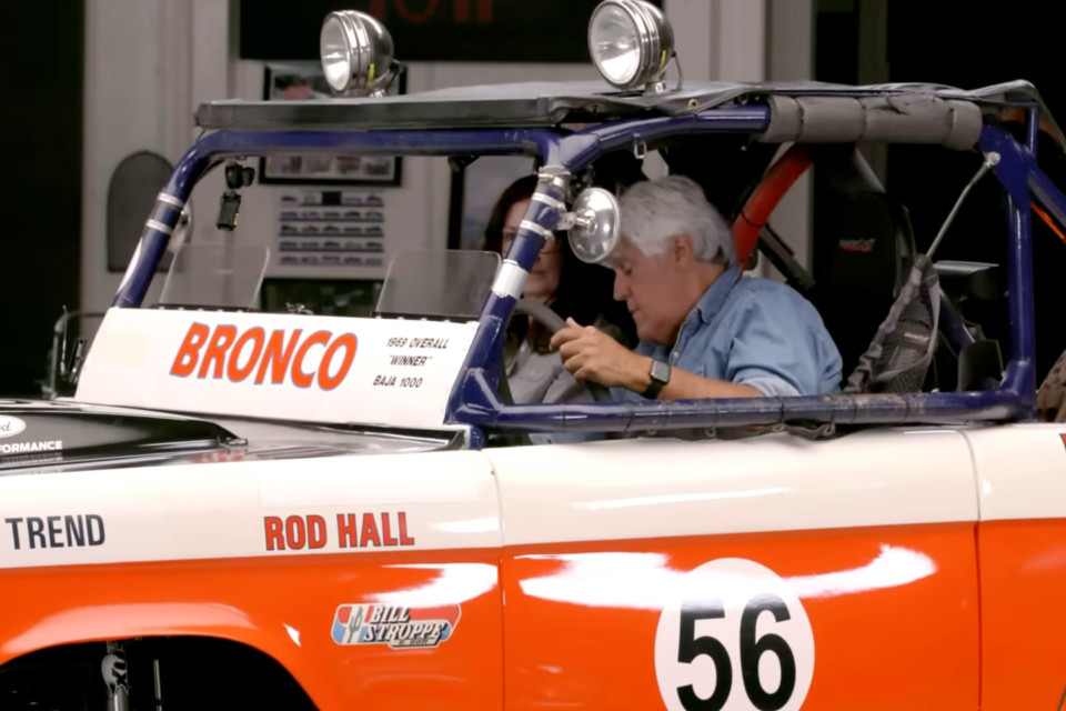 Jay Leno’s Garage Goes Out For A Rip In Rod Halls’ 1968 Ford Bronco