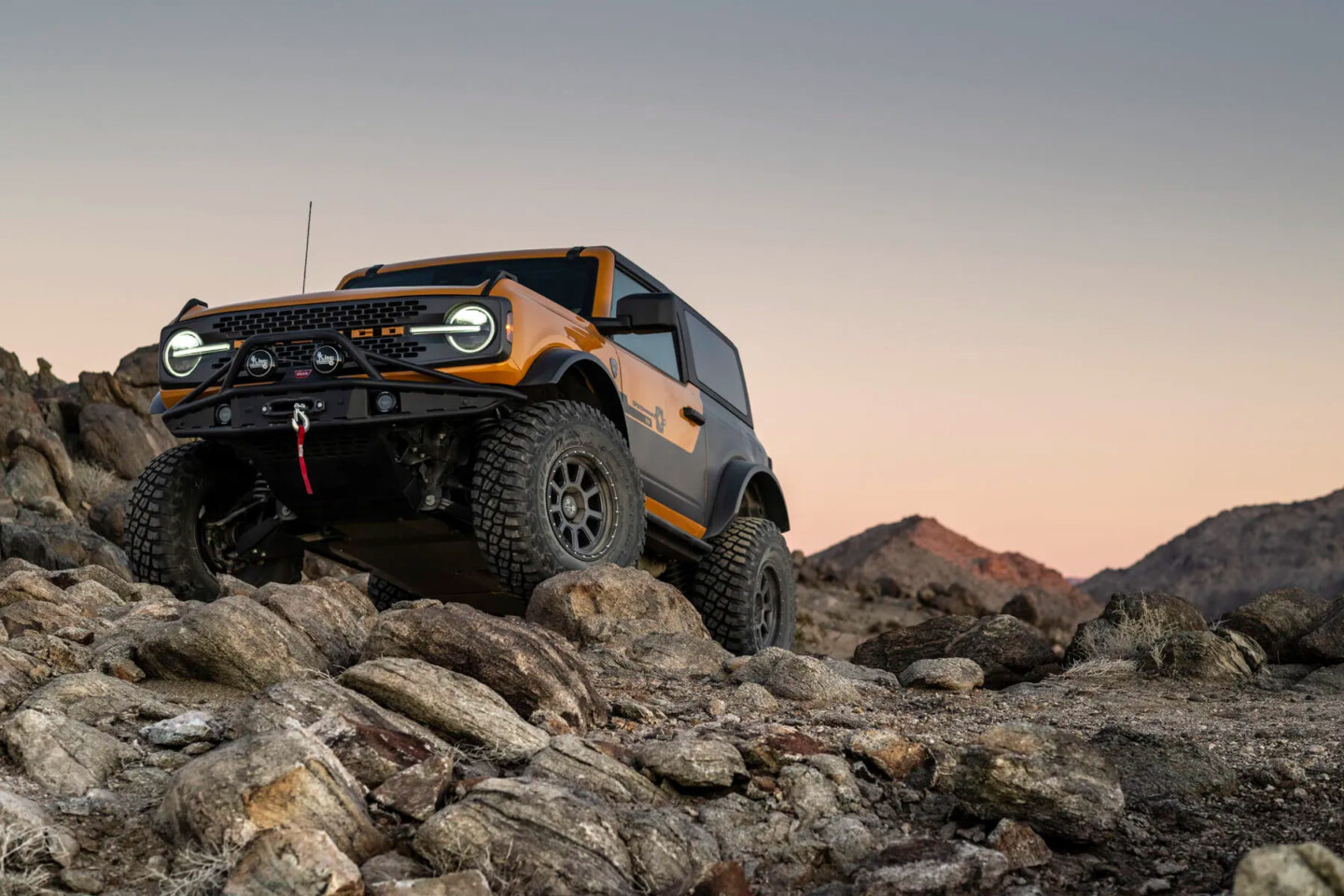 Rock Crawling Ready KOH Edition Ford Bronco From FOX Factory