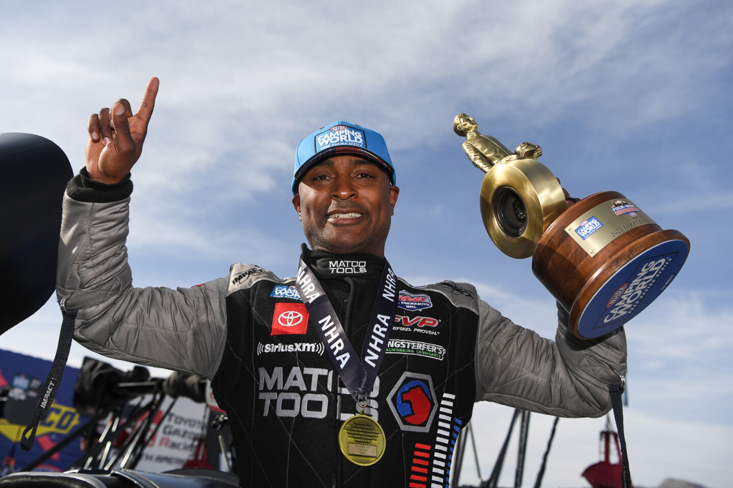 nhra four-wide nationals, Antron Brown, top fuel