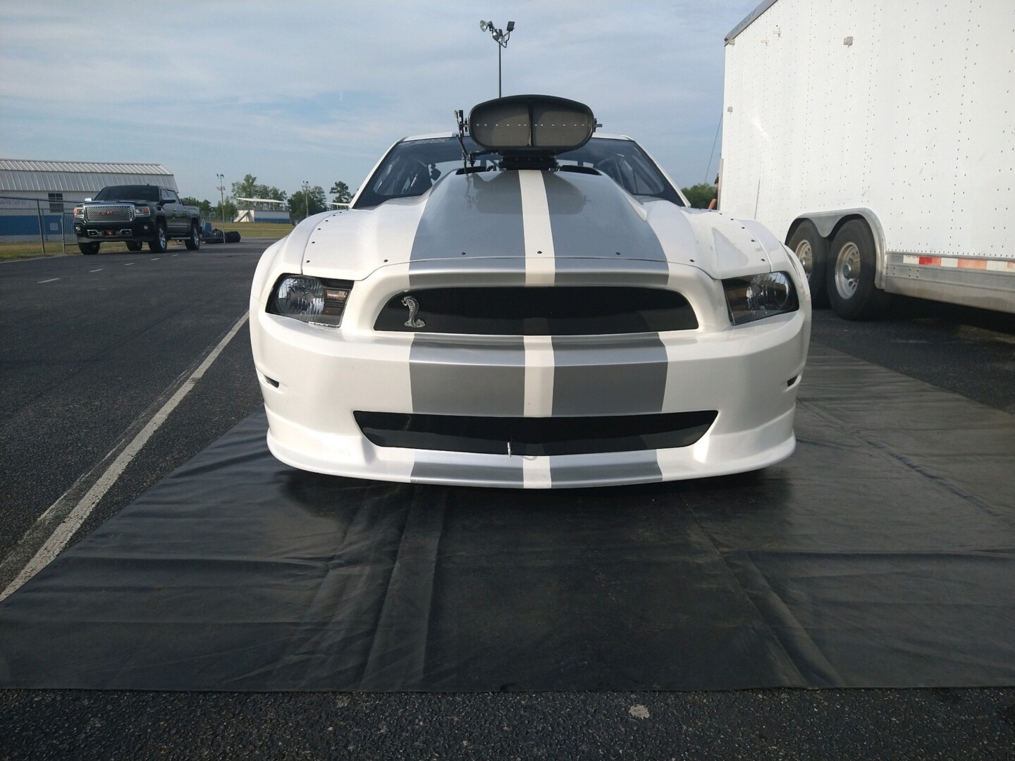 supercharged Shelby mustang