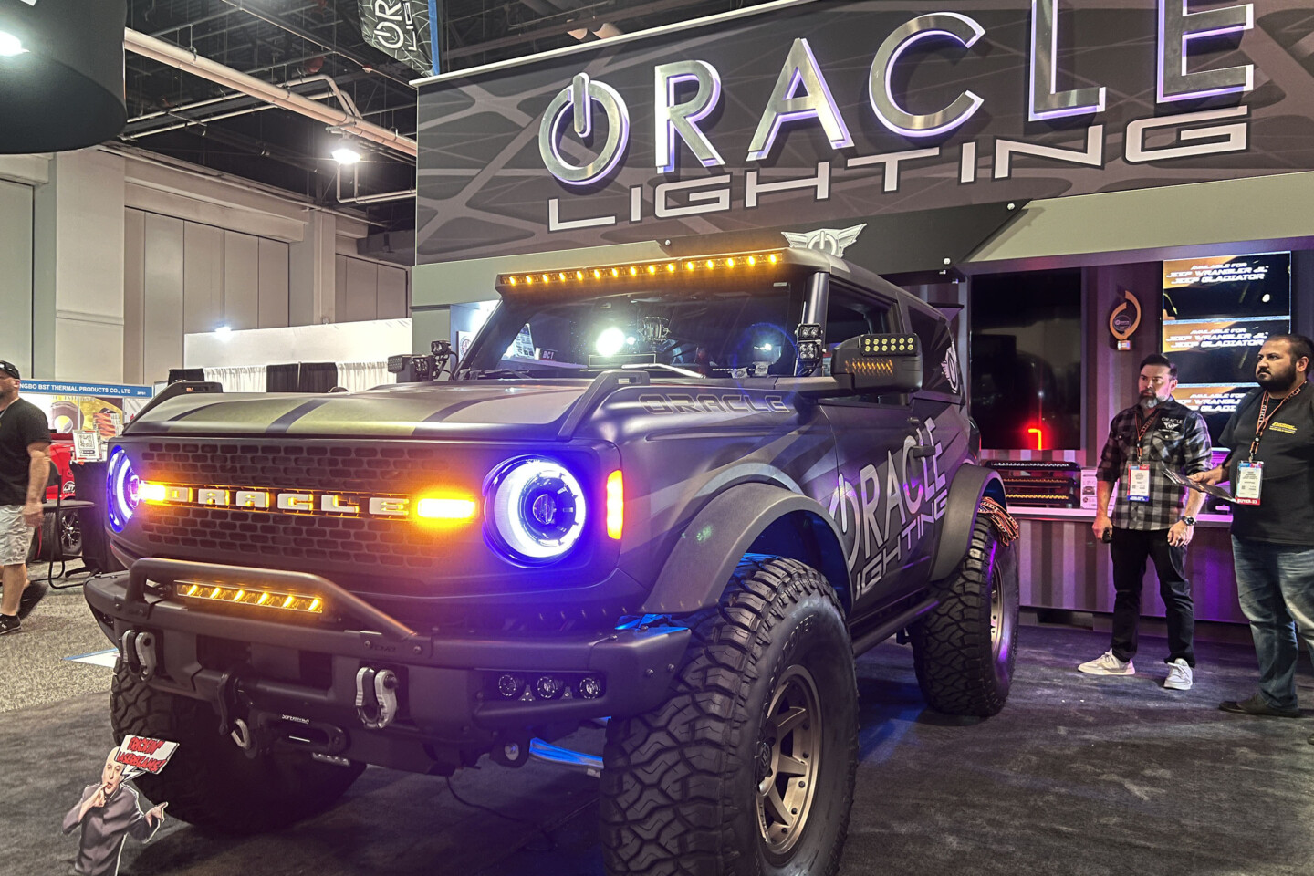 SEMA 2023: Oracle Lighting Off-Road Laser Beams Are Awesome