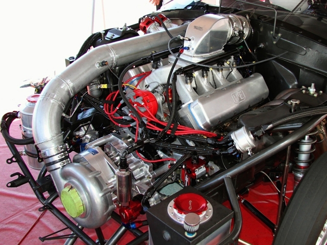 procharged race motor w WM