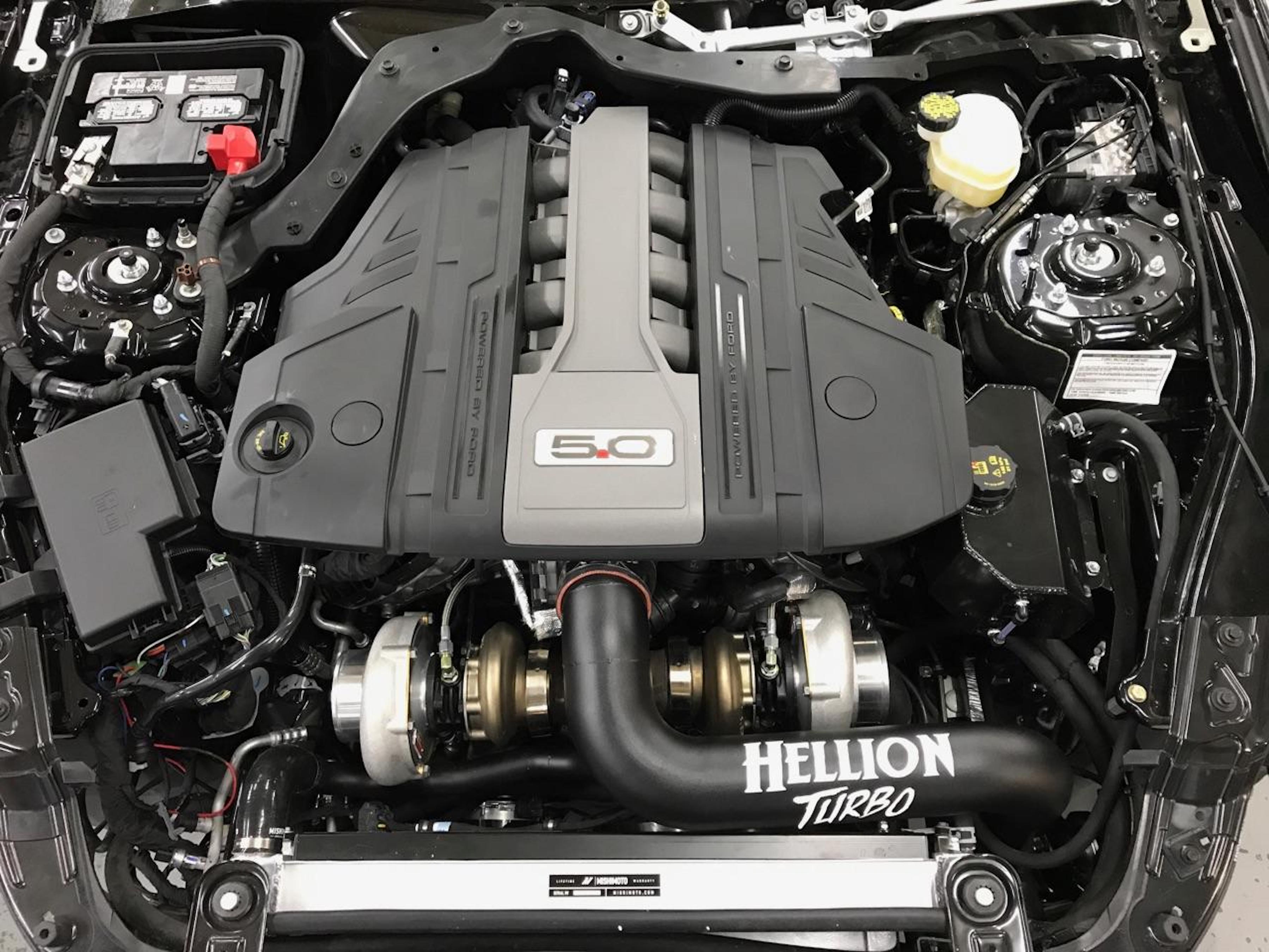 Hellion Reveals World’s First Twin-Turbo 2018 Mustang.