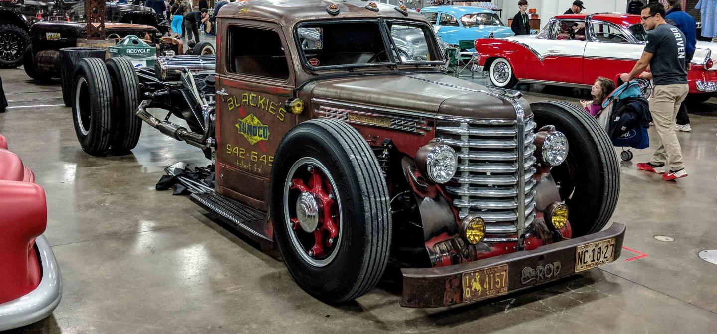 Diamonds Are Forever: Mid-Engined, Hot Rod Diamond T Truck