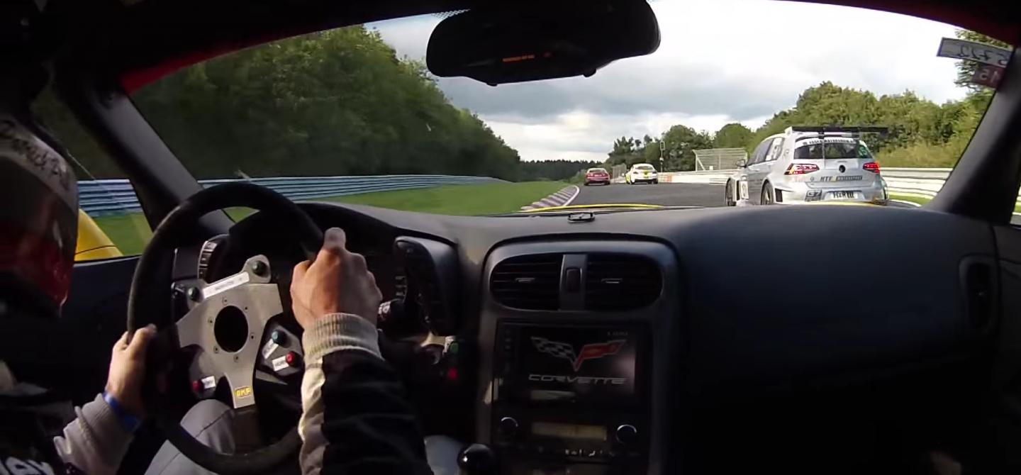 Video: Watch This Corvette Z06 Outrun Racing Cars At The Nürburgring